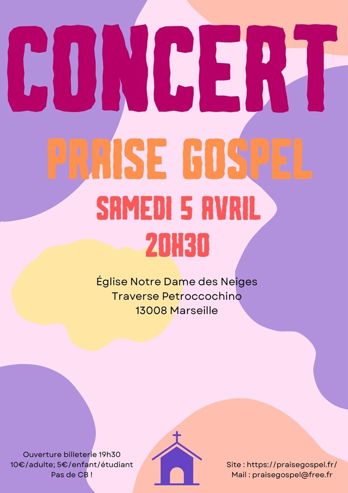 Affiche concert 05/04/2025