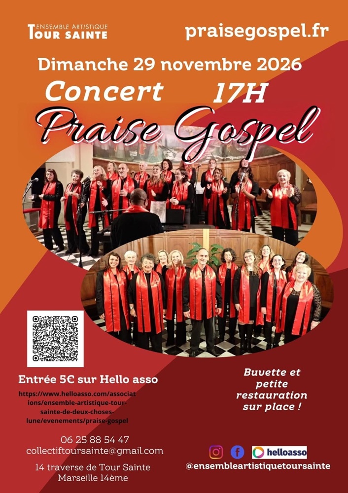 Affiche du prochain concert